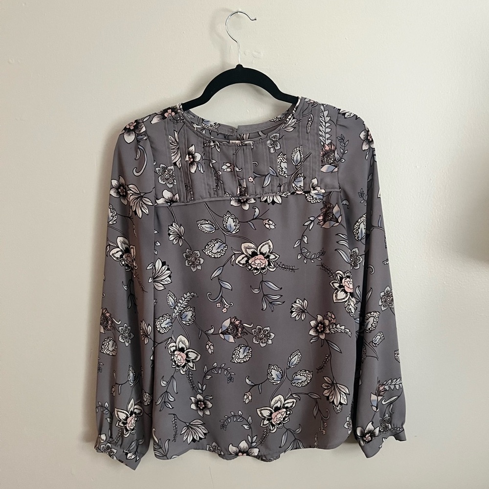 Purple Loft blouse
